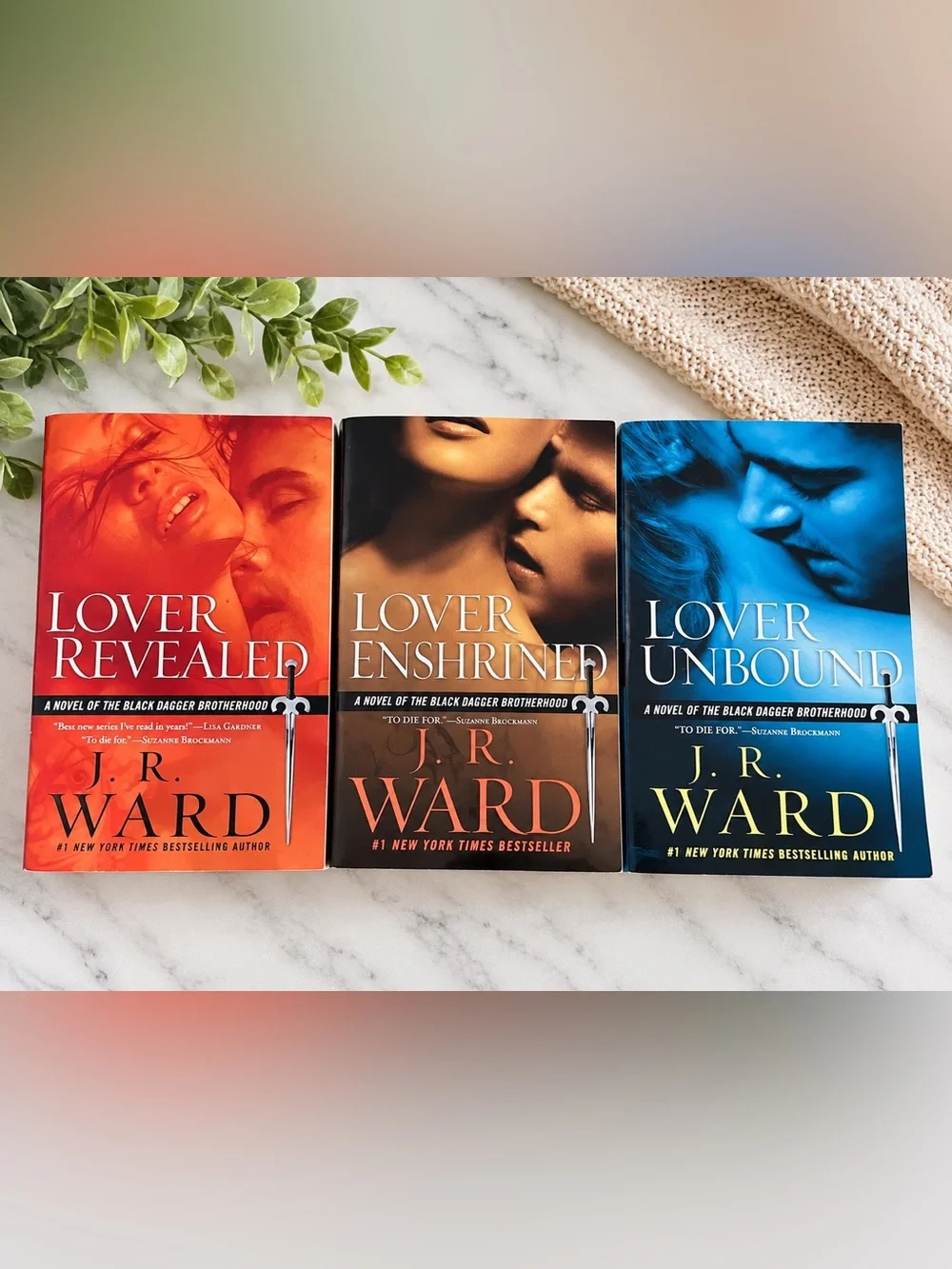 J.R. Ward Black Dagger Brotherhood 12-Book Lot – Books 1–12 – TV Series